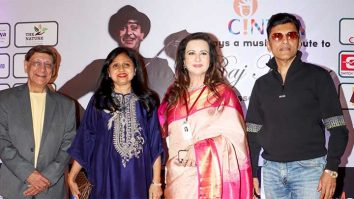 Jeetendra, Mithun Chakraborty, Johny Lever and others attend CINTAA’s fundraiser, paying tribute to Raj Kapoor – Part 1