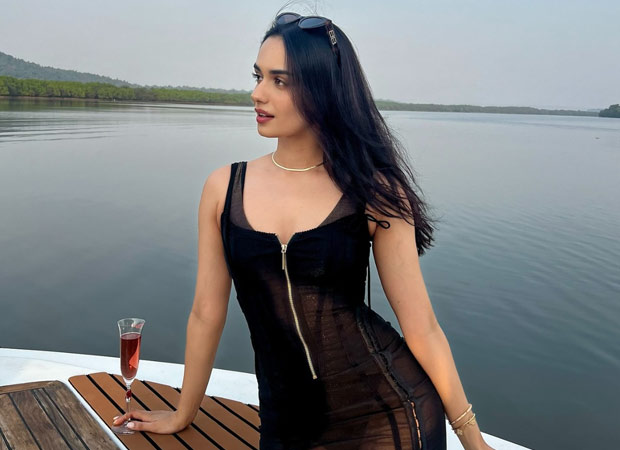 Manushi Chhillar stuns in black monokini during kayaking outing