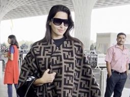 Nora Fatehi’s winter airport look is so cool