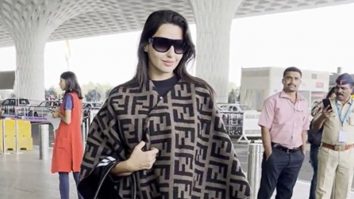 Nora Fatehi’s winter airport look is so cool