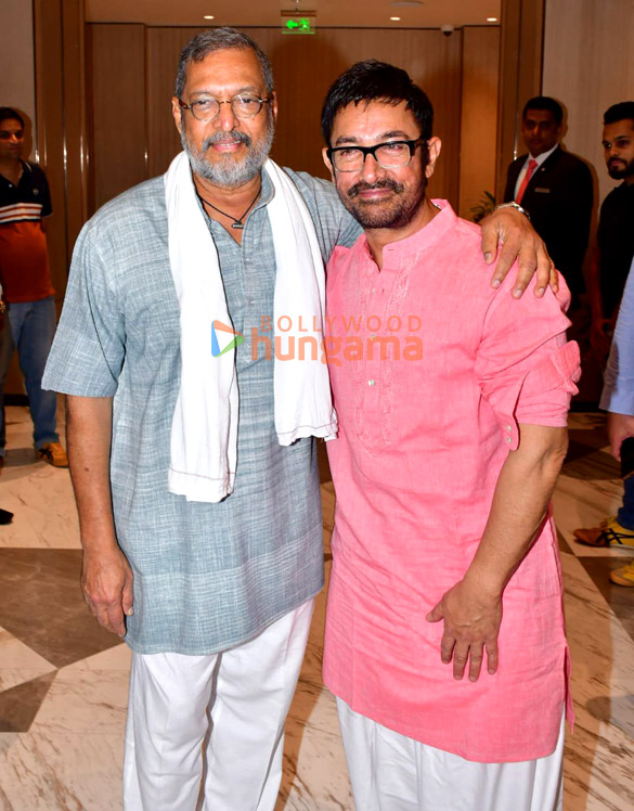 Photos: Aamir Khan, Nana Patekar and Anil Sharma snapped during Vanvaas promotions Photos: Aamir Khan, Nana Patekar and Anil Sharma snapped during Vanvaas promotions