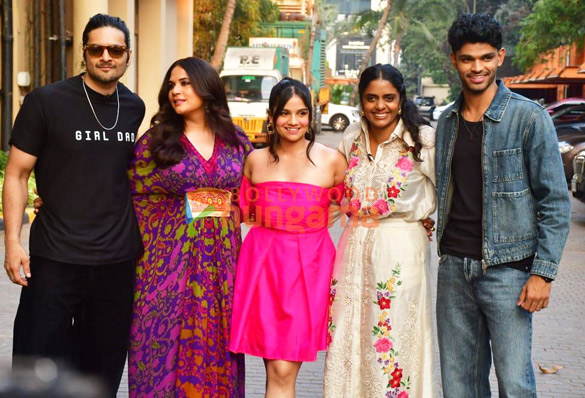 photos ali fazal richa chadha kesav binoy kiron and others snapped promoting girls will be girls at jw marriott 5