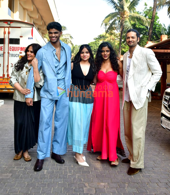 Photos: Ali Fazal, Richa Chadha and others snapped promoting Girls Will Be Girls at JW Marriott