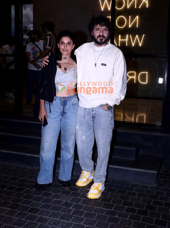 photos divyenndu pratik gandhi saiyami kher and others snapped at excel entertainment office for the screening of agni 6