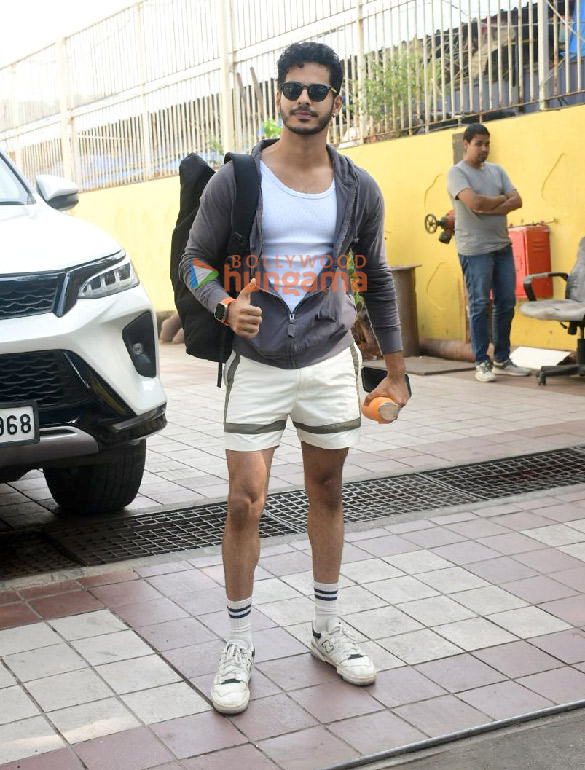 photos ishaan khatter spotted outside a gym 2