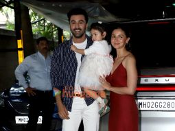 Photos: Ranbir Kapoor, Alia Bhatt, Neetu Singh and others snapped at Kapoor Family’s Christmas brunch