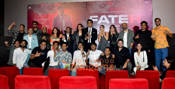 Photos: Sonu Sood, Jacqueline Fernandez and others grace Fateh trailer launch Photos: Sonu Sood, Jacqueline Fernandez and others grace Fateh trailer launch