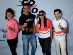 Photos: Sonu Sood, Saiyami Kher, Neha Dhupia and Siddharth Nigam attend GoFloRun event