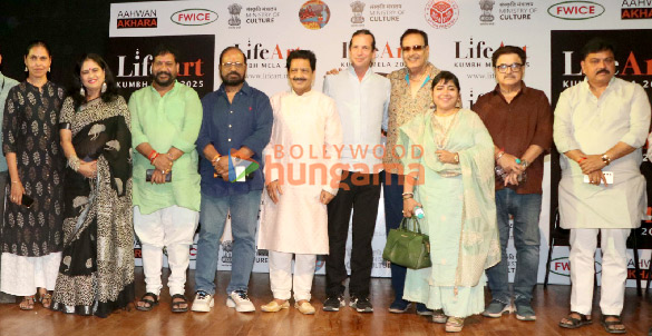 photos udit narayan ran mor deepak parashar and others announce lifeart kumbh mela 2025 1