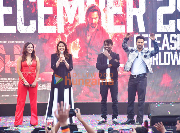 photos varun dhawan wamiqa gabbi and others grace the trailer launch of baby john 5