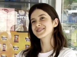 Shanaya Kapoor glowing as she papped post gym