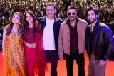 Title Track Launch of Azaad with Ajay Devgn & Team