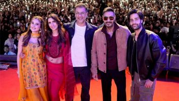 Title Track Launch of Azaad with Ajay Devgn & Team