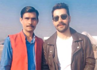 Varun Dhawan’s dashing mustache look from Border 2 sets, shared by a fan; watch