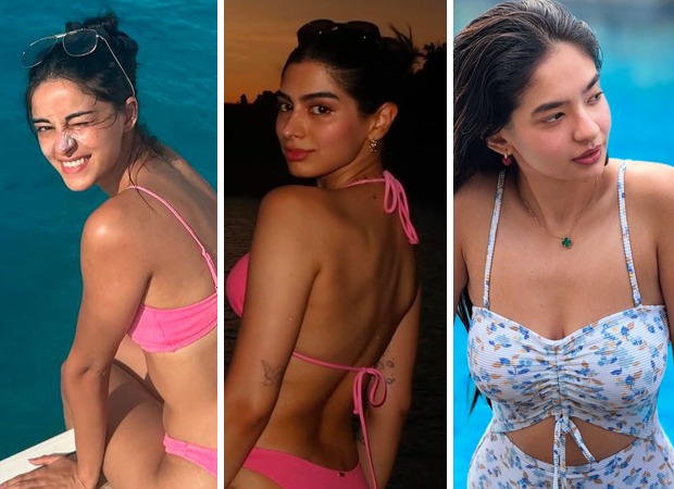 From Ananya Panday and Khushi Kapoor to Anushka Sen: Fashionistas turn heads in trendy swimwear