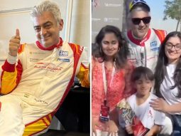 Ajith Kumar kisses wife Shalini as he secures third place in Dubai 24H race; celebs drop congratulatory messages