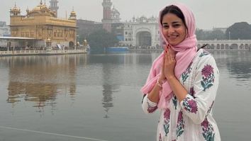 Ananya Panday showcases her spiritual side as she visits Amritsar temple