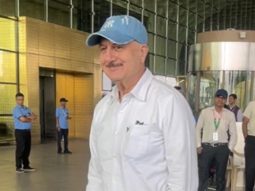 Anupam Kher sporty airport look