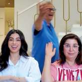 Khushi Kapoor and Farah Khan’s Loveyapa dance features hilarious cameo of Boney Kapoor, watch