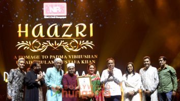 Photos: A. R. Rahman, Hema Malini and others attend Padma Vibhushan Ustad Ghulam Mustafa Khan Award