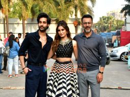 Photos: Aaman Devgan, Rasha Thadani and Abhishek Kapoor promote Azaad on the sets of Indian Idol