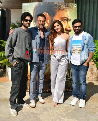 Photos: Aaman Devgan, Rasha Thadani and others snapped promoting Azaad