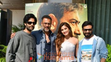 Photos: Aaman Devgan, Rasha Thadani and others snapped promoting Azaad