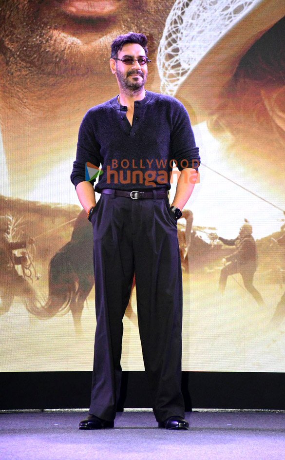 photos ajay devgn aaman devgan rasha thadani diana penty and others snapped at azaad trailer launch 5
