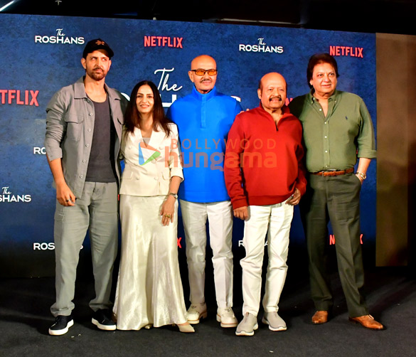 Photos: Hrithik Roshan, Rakesh Roshan, Rajesh Roshan and others grace The Roshan’s trailer launch | Parties & Events