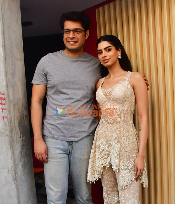 photos junaid khan and khushi kapoor snapped promoting loveyapa 6