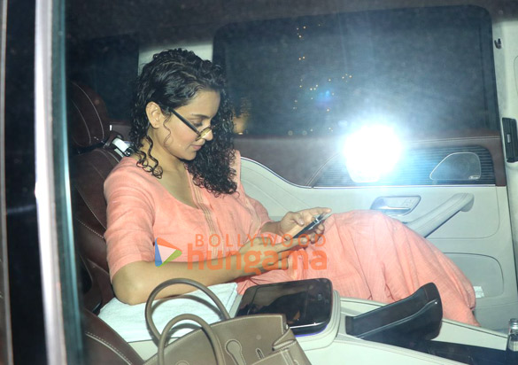 Photos: Kangana Ranaut snapped in Bandra | Parties & Events