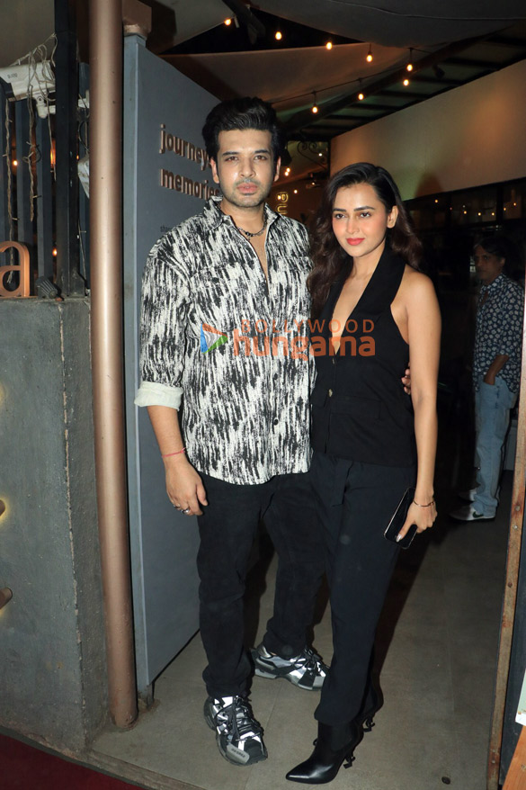 photos karan kundrra tejasswi prakash sana makbul and others attend munawar faruquis birthday bash 2
