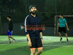 Photos: Kartik Aaryan snapped during a football match