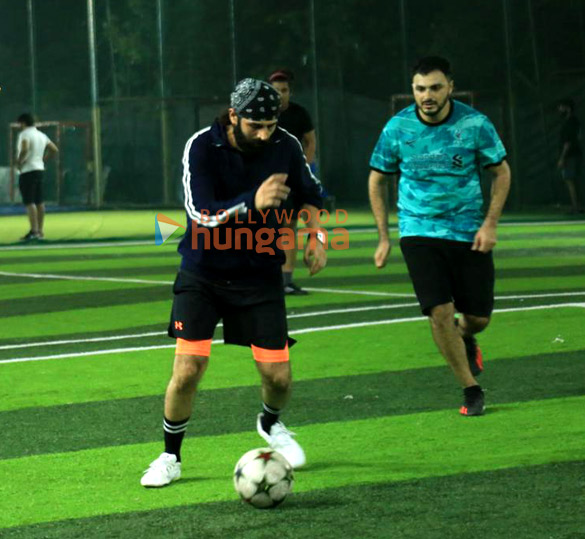photos kartik aaryan snapped during a football match 2