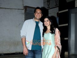 Photos: Khushi Kapoor and Junaid Khan snapped promoting Loveyapa