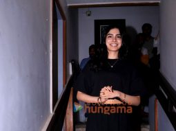 Photos: Khushi Kapoor snapped at Krome studio in Bandra