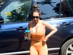 Photos: Malaika Arora snapped outside Diva Yoga in Bandra