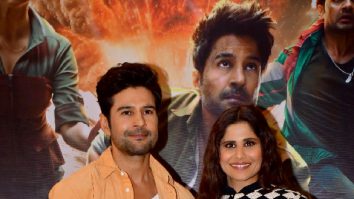 Photos: Rajeev Khandelwal and Sai Tamhankar snapped promoting The Secret of the Shiledars