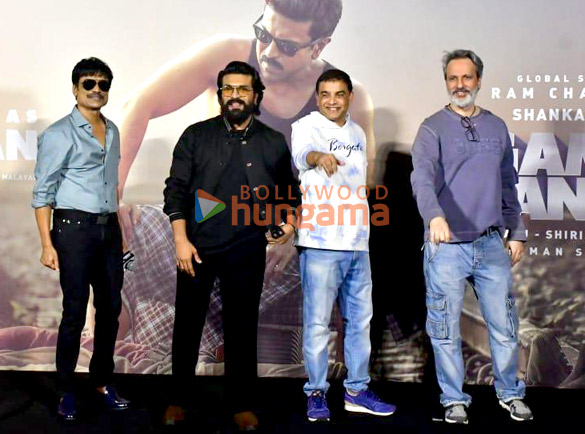 photos ram charan s j suryah dil raju and anil thadani snapped at game changer trailer launch 2