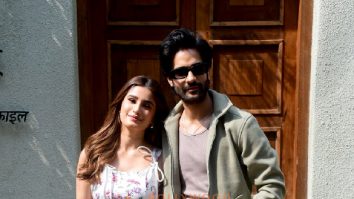 Photos: Rasha Thadani and Aaman Devgan snapped promoting Azaad in Bandra