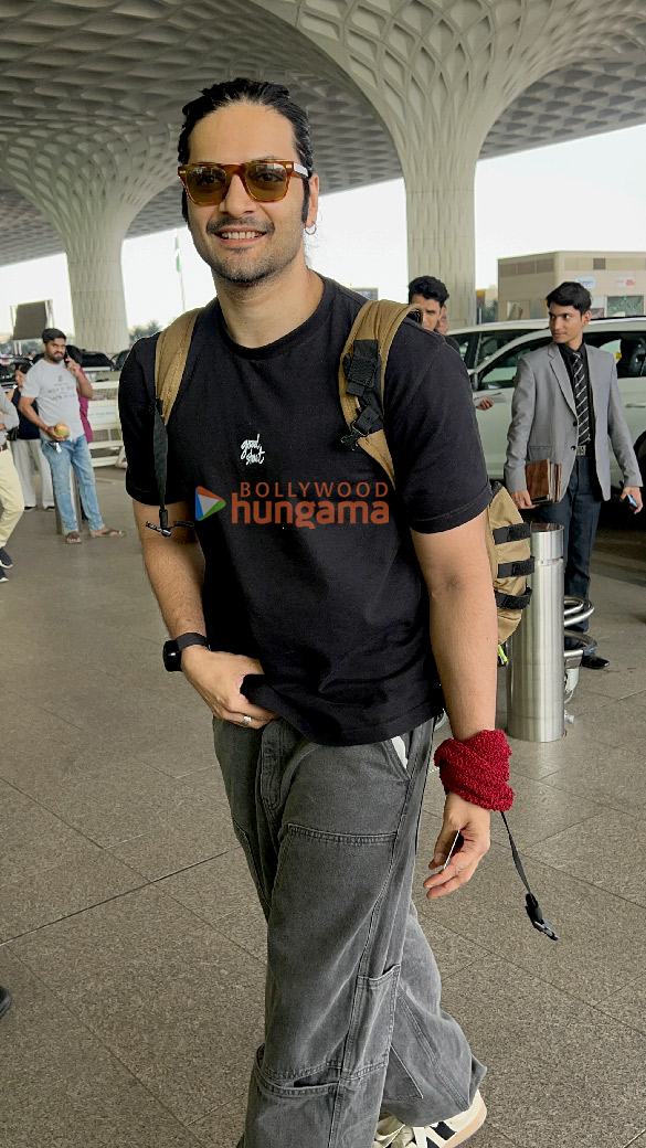 photos raveena tandon rasha thadani boman irani and others snapped at the airport 3