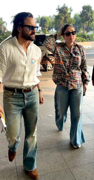 Photos: Saif Ali Khan, Kareena Kapoor Khan, Vijay Varma and Amaal Mallik snapped at the airport