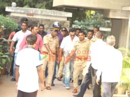 Photos: Saif Ali Khan snapped returning home after attack