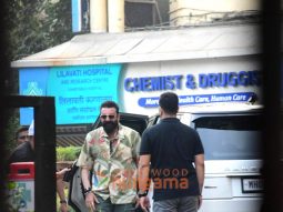 Photos: Sanjay Dutt spotted at hospital to meet Saif Ali Khan