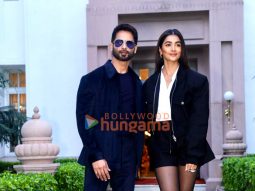 Photos: Shahid Kapoor and Pooja Hegde snapped promoting their film Deva