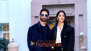 Photos: Shahid Kapoor and Pooja Hegde snapped promoting their film Deva