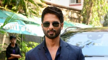 Photos: Shahid Kapoor and Pooja Hegde snapped promoting their film Deva at National College in Mumbai
