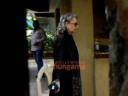 Photos: Sharmila Tagore and Saba Ali Khan arrive at Saif Ali Khan’s house in Bandra