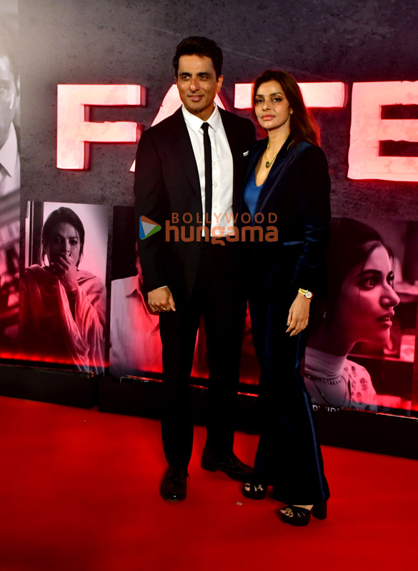 photos sonu sood jacqueline fernandez and others grace the premiere of fateh 6