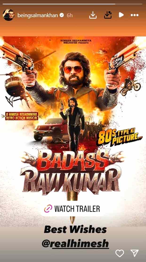 सलमान खान ने बदमाश रवि कुमार के लिए हिमेश रेशमिया को 